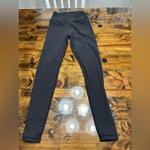 BuffBunny Material Girl ribbed leggings, small, black.